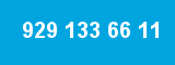 929 133 66 11
